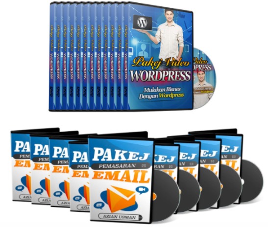 Pakej Combo Pemasaran Email & Wordpress